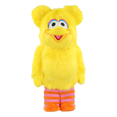 BearBrick x Sesame Street Big Bird Costume Version 400% купить в интернет-магазине Kicksmania