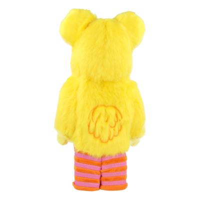 BearBrick x Sesame Street Big Bird Costume Version 400% купить в интернет-магазине Kicksmania