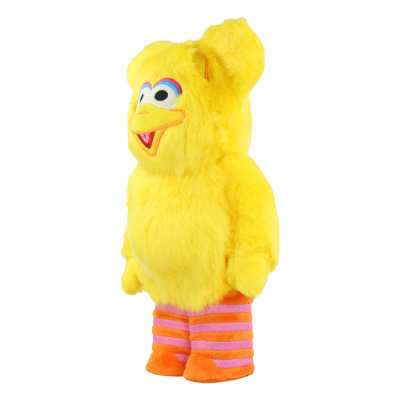 BearBrick x Sesame Street Big Bird Costume Version 400% купить в интернет-магазине Kicksmania