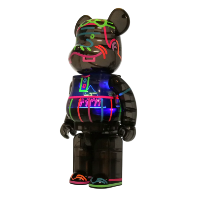 BearBrick New Akatsuka Bakabon Papa 400% купить в интернет-магазине Kicksmania