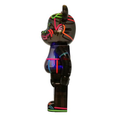 BearBrick New Akatsuka Bakabon Papa 400% купить в интернет-магазине Kicksmania