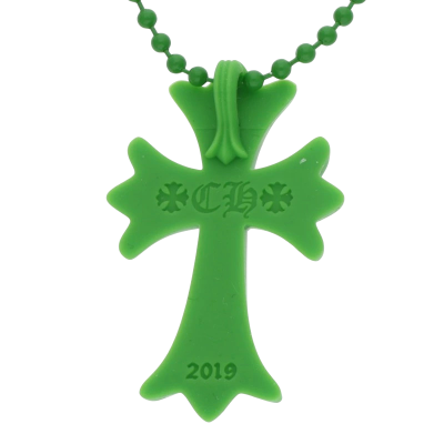 Зеленая Силиконовая подвеска Chrome Hearts купить в интернет-магазине Kicksmania