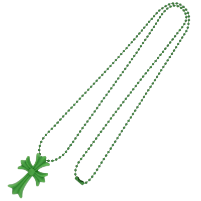 Зеленая Силиконовая подвеска Chrome Hearts купить в интернет-магазине Kicksmania