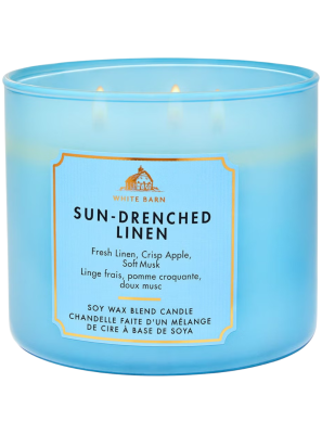 Свечка BATH&BODY WORKS SUN-DRENCHED LINEN купить в интернет-магазине Kicksmania
