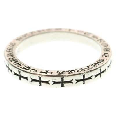 КОЛЬЦО CHROME HEARTS SILVER PARIS FUCK YOU купить в интернет-магазине Kicksmania