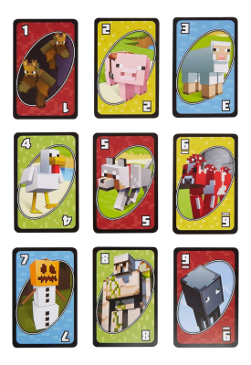 Карточная игра UNO x Minecraft купить в интернет-магазине Kicksmania