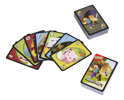 Карточная игра UNO x Minecraft купить в интернет-магазине Kicksmania