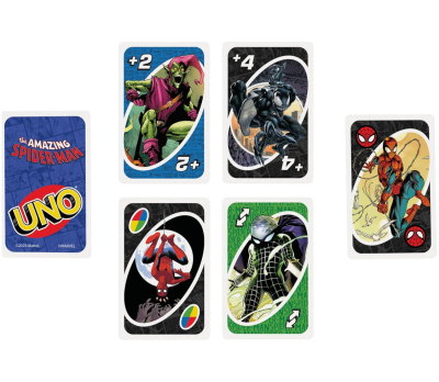 Карточная игра UNO x The Amazing Spider-Man купить в интернет-магазине Kicksmania