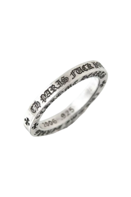 КОЛЬЦО CHROME HEARTS SILVER PARIS FUCK YOU купить в интернет-магазине Kicksmania