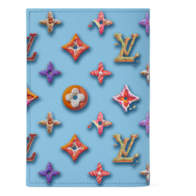 Обложка для паспорта LOUIS VUITTON Blueberry купить в интернет-магазине Kicksmania