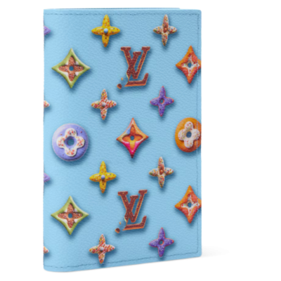 Обложка для паспорта LOUIS VUITTON Blueberry купить в интернет-магазине Kicksmania