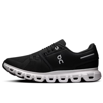 ON Cloud 6 Black and White Women купить в интернет-магазине Kicksmania