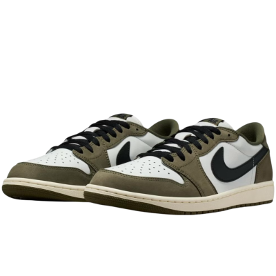 Air Jordan 1 Low Medium Olive купить в интернет-магазине Kicksmania