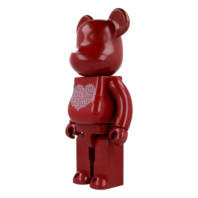 Bearbrick Alexander Girard - International Love Heart 400% купить в интернет-магазине Kicksmania