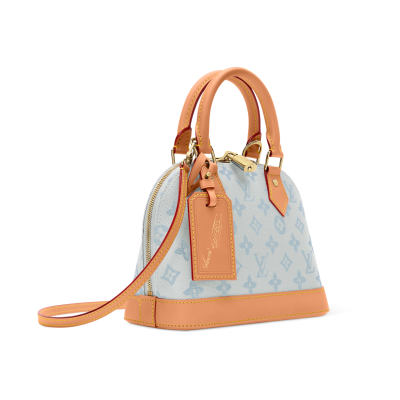 Сумка Louis Vuitton Alma BB Bleu Courrier купить в интернет-магазине Kicksmania