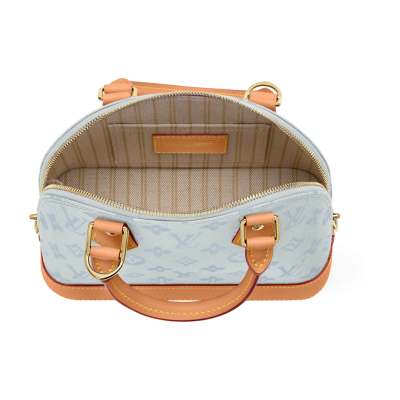 Сумка Louis Vuitton Alma BB Bleu Courrier купить в интернет-магазине Kicksmania