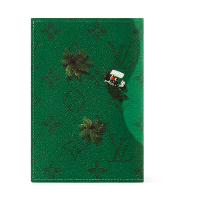 Обложка Для Паспорта Louis Vuitton Green купить в интернет-магазине Kicksmania
