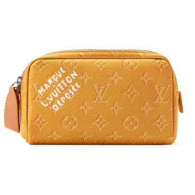Косметичка Louis Vuitton Heritage Yellow купить в интернет-магазине Kicksmania
