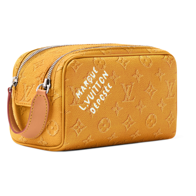 Косметичка Louis Vuitton Heritage Yellow купить в интернет-магазине Kicksmania