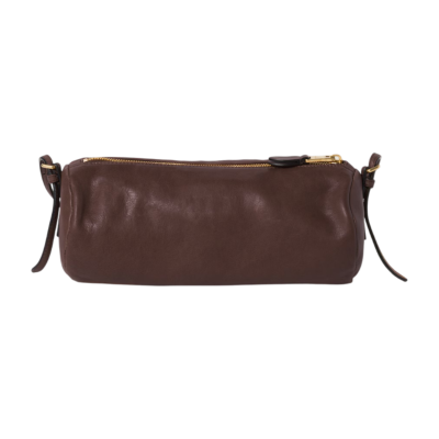 Сумка Miu Miu Pouch in nappa brown купить в интернет-магазине Kicksmania