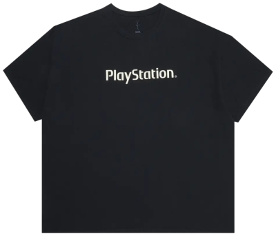 Футболка Travis Scott x PlayStation Black купить в интернет-магазине Kicksmania