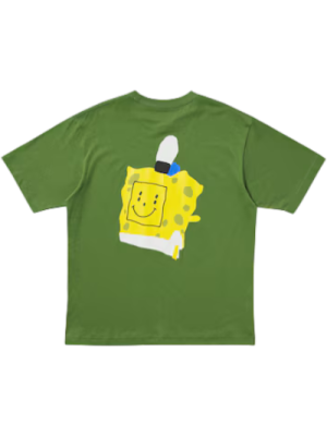 Футболка Sponge Bob × UNIQLO x CPFM Green купить в интернет-магазине Kicksmania