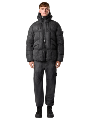 Штаны Stone Island DENSE NYLON-TC HAND SPRAYED REFLECTIVE купить в интернет-магазине Kicksmania