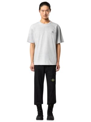 Футболка Stone Island COMBED ORGANIC COTTON REFLECTIVE GARMENT LAMINATION купить в интернет-магазине Kicksmania