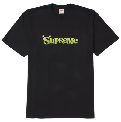 Футболка Supreme Shrek Black купить в интернет-магазине Kicksmania