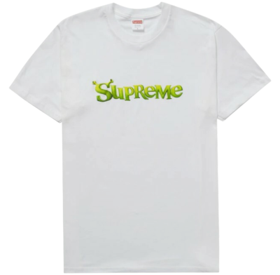 Футболка Supreme Shrek White купить в интернет-магазине Kicksmania