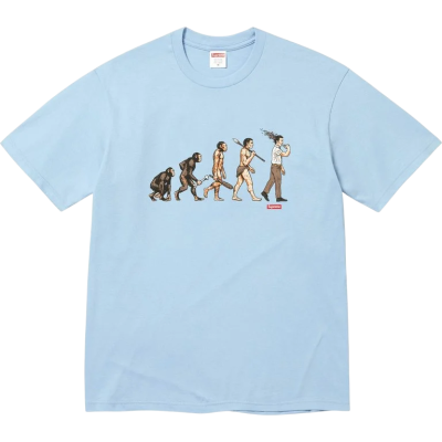 Футболка Supreme Evolution Blue купить в интернет-магазине Kicksmania