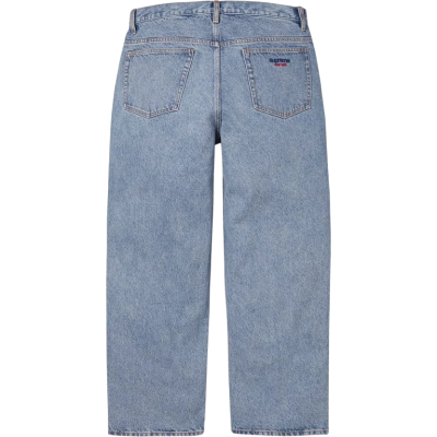 Джинсы Supreme Baggy Blue купить в интернет-магазине Kicksmania