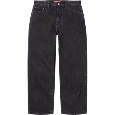 Джинсы Supreme Baggy Black купить в интернет-магазине Kicksmania