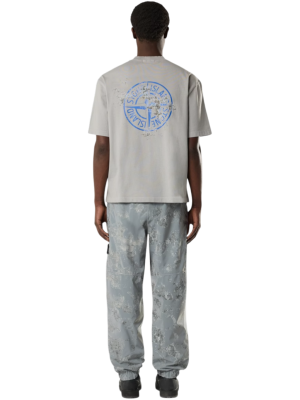 Футболка Stone Island DAVE 2026 TOUR Reflective Grey купить в интернет-магазине Kicksmania