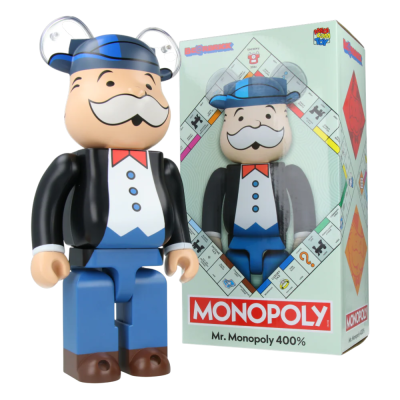 Bearbrick Mr. Monopoly 400% купить в интернет-магазине Kicksmania