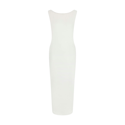 Платье SKIMS CUT OUT LONG DRESS Egret купить в интернет-магазине Kicksmania