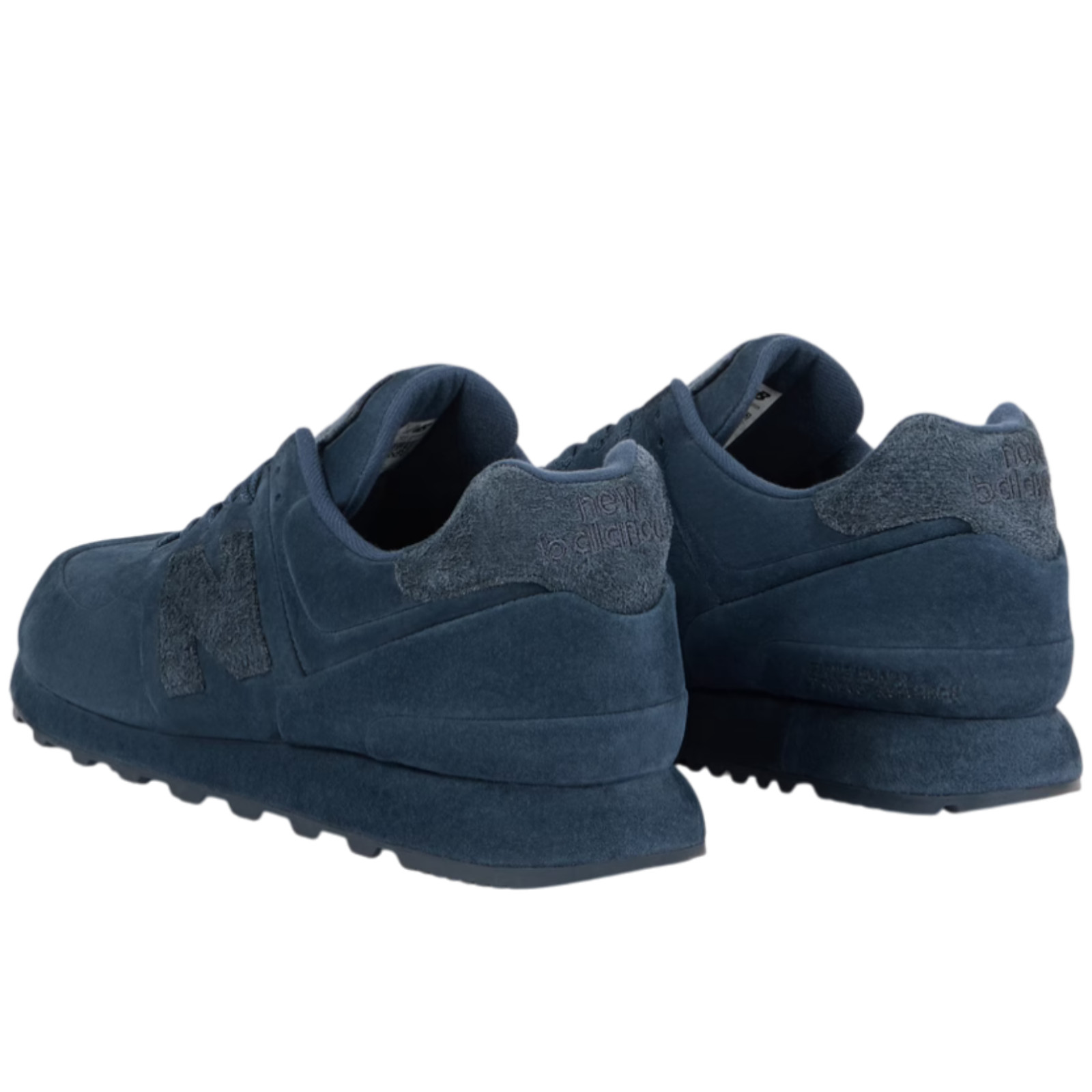 Stone Island x New Balance 574 Ghost Dark Navy купить оригинальные 