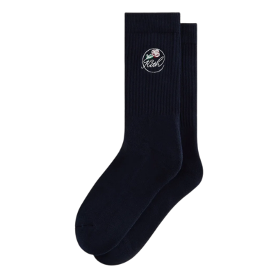 Носки Kith Rose Script Cotton Black купить в интернет-магазине Kicksmania