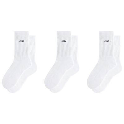Носки KITH SCRIPT CLASSIC 3-PАСК купить в интернет-магазине Kicksmania
