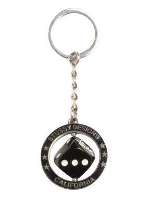 Брелок Stussy DICE Black White купить в интернет-магазине Kicksmania