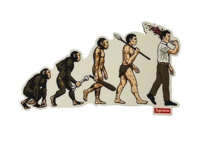 Стикер Supreme Evolution купить в интернет-магазине Kicksmania