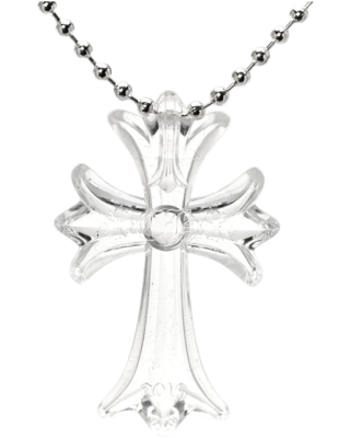 Прозрачная Силиконовая Подвеска Chrome Hearts купить в интернет-магазине Kicksmania