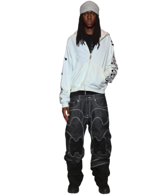 Толстовка Birth Of Royal Child Crystal Notes Raglan White купить в интернет-магазине Kicksmania