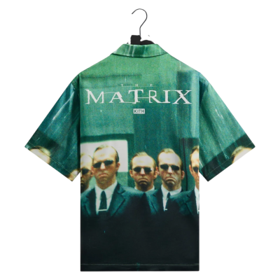 Рубашка Kith for The Matrix All-Over Printed Thompson Camp Collar купить в интернет-магазине Kicksmania