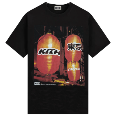 Футболка Kith Tokyo Lanterns Light Black купить в интернет-магазине Kicksmania