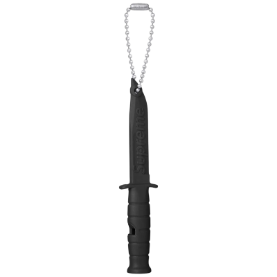Брелок Supreme Ka-Bar Emergency Whistle Black купить в интернет-магазине Kicksmania