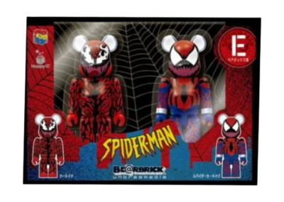 Брелок BearBrick x Spider-Man Duo купить в интернет-магазине Kicksmania