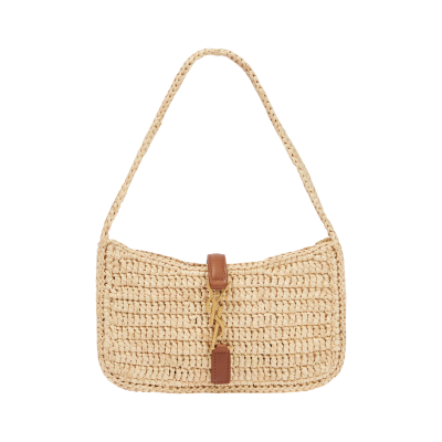 Сумка Saint Laurent le 5 a 7 mini raffia купить в интернет-магазине Kicksmania