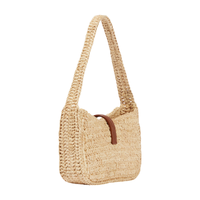 Сумка Saint Laurent le 5 a 7 mini raffia купить в интернет-магазине Kicksmania