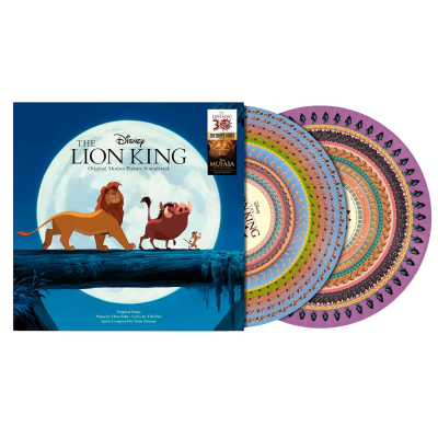 Виниловая Пластинка The Lion King (Original Motion Picture Soundtrack) (30th Anniversary Zoetrope Vinyl LP) купить в интернет-магазине Kicksmania